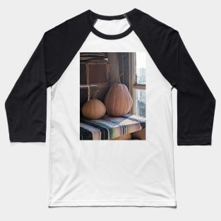 "Larder" garden pumpkins in a Greek treehouse Baseball T-Shirt